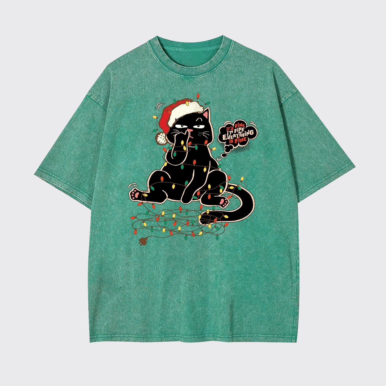 Santa Claws Garment-dye Tees