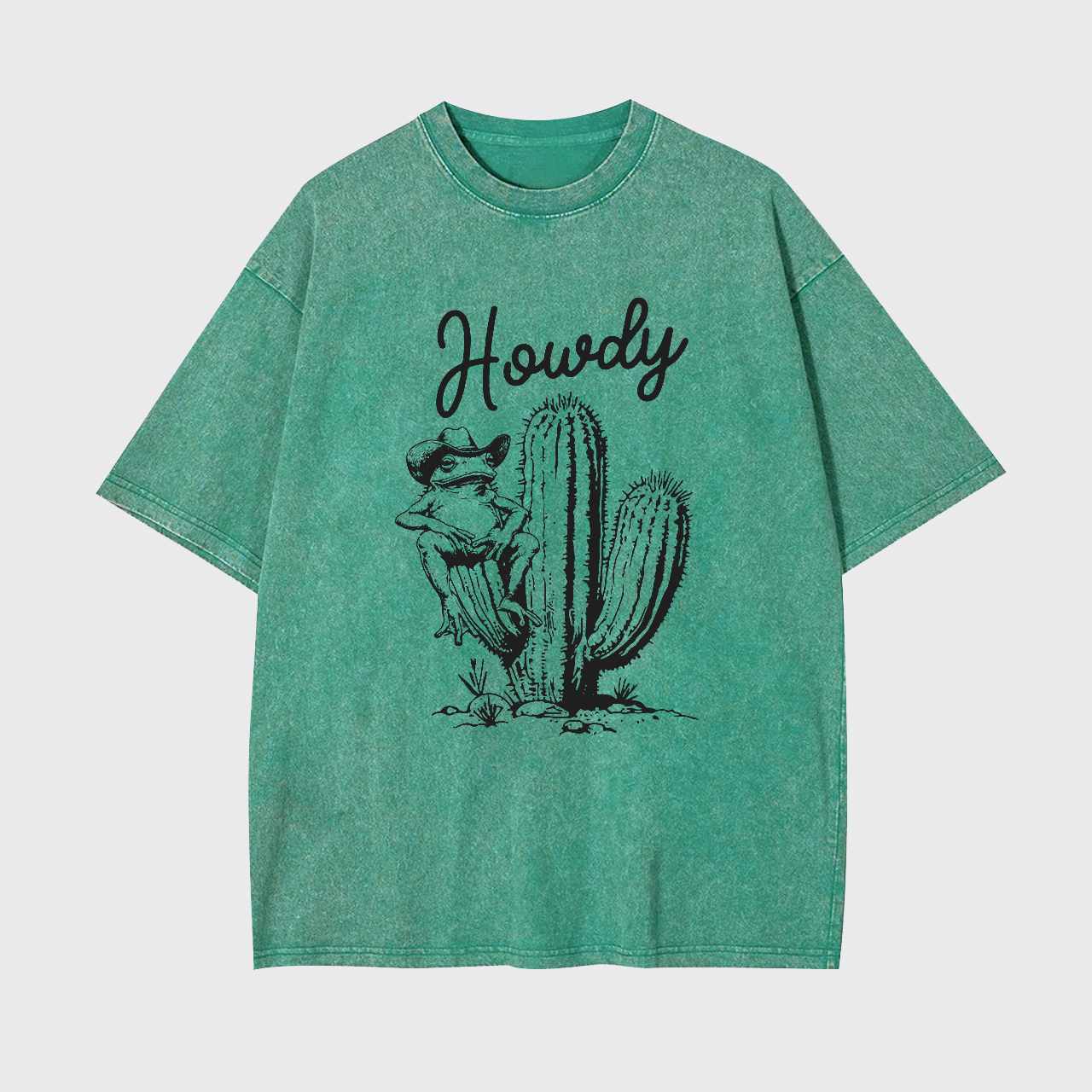Trendy Country Frog Garment-dye Tees
