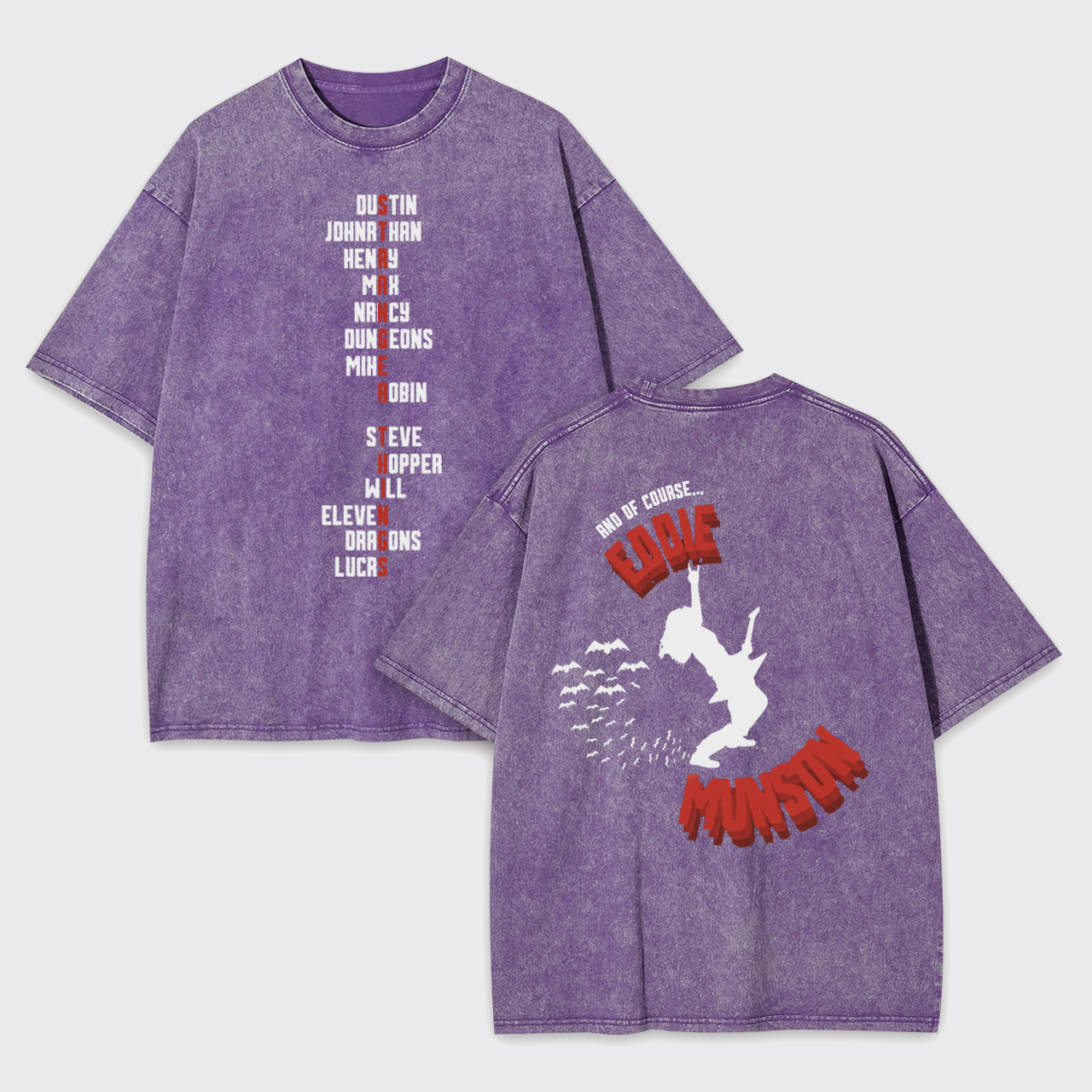 Horror Movies Garment-dye Tees