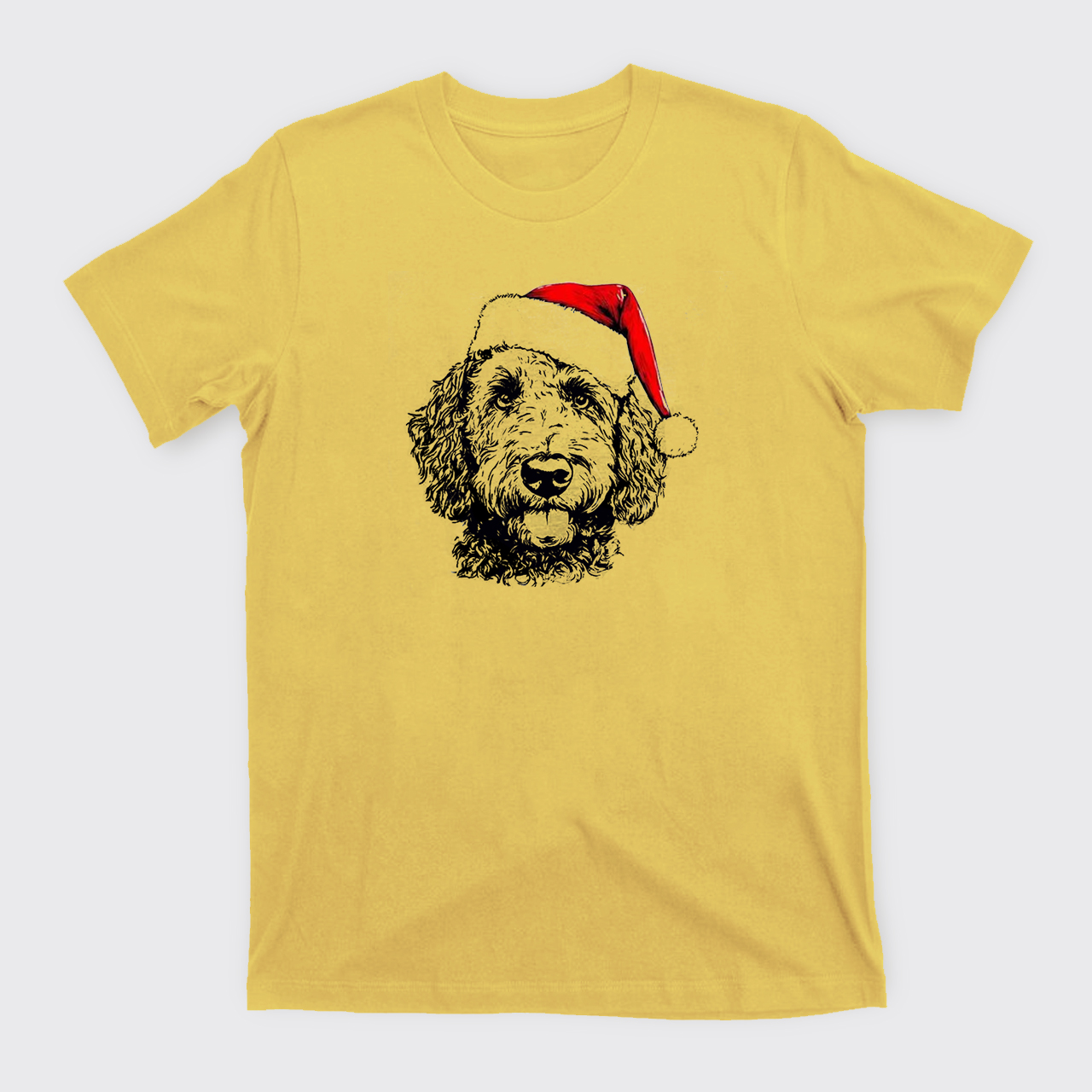 Custom Santa Paws Dog Breed T-Shirts