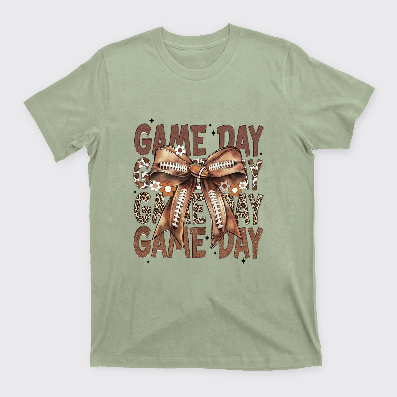  Football Bow T-Shirts