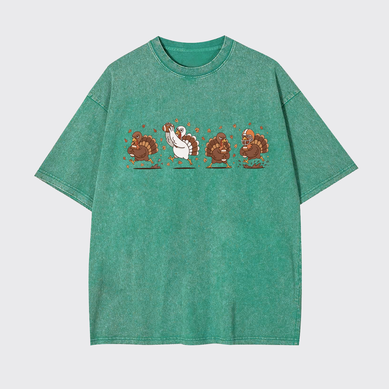 Football Turkey Garment-dye Tees