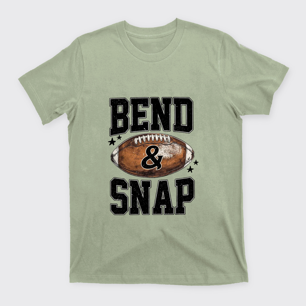 Bend and Snap Football T-Shirts