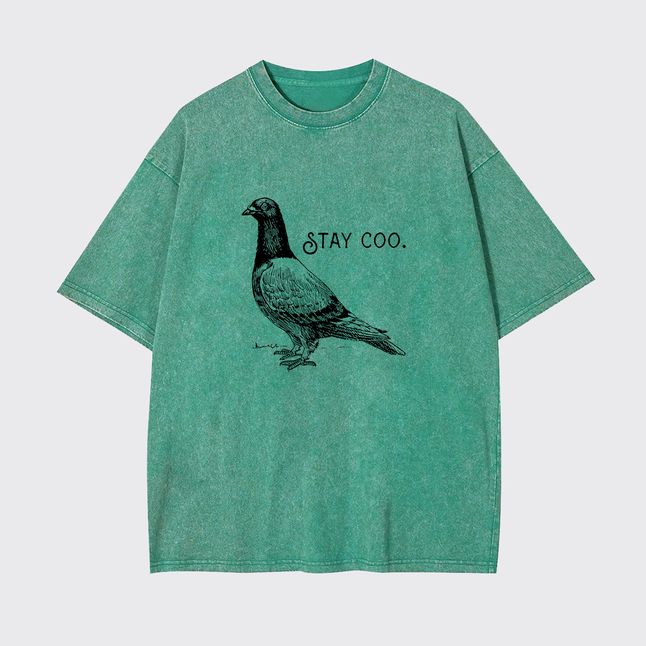 Stay Coo Bird Garment-dye Tees