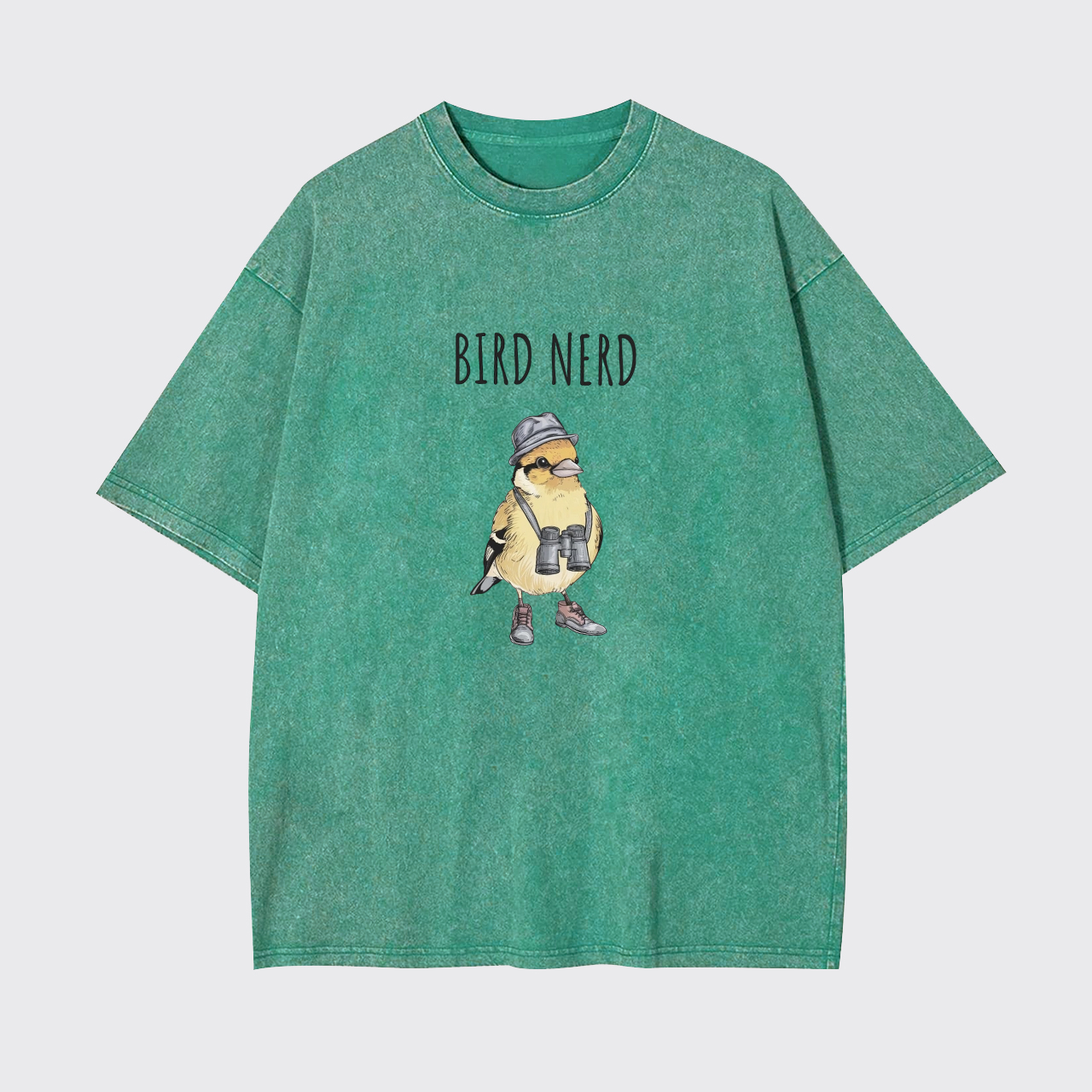 Bird Nerd Watcher Garment-dye Tees