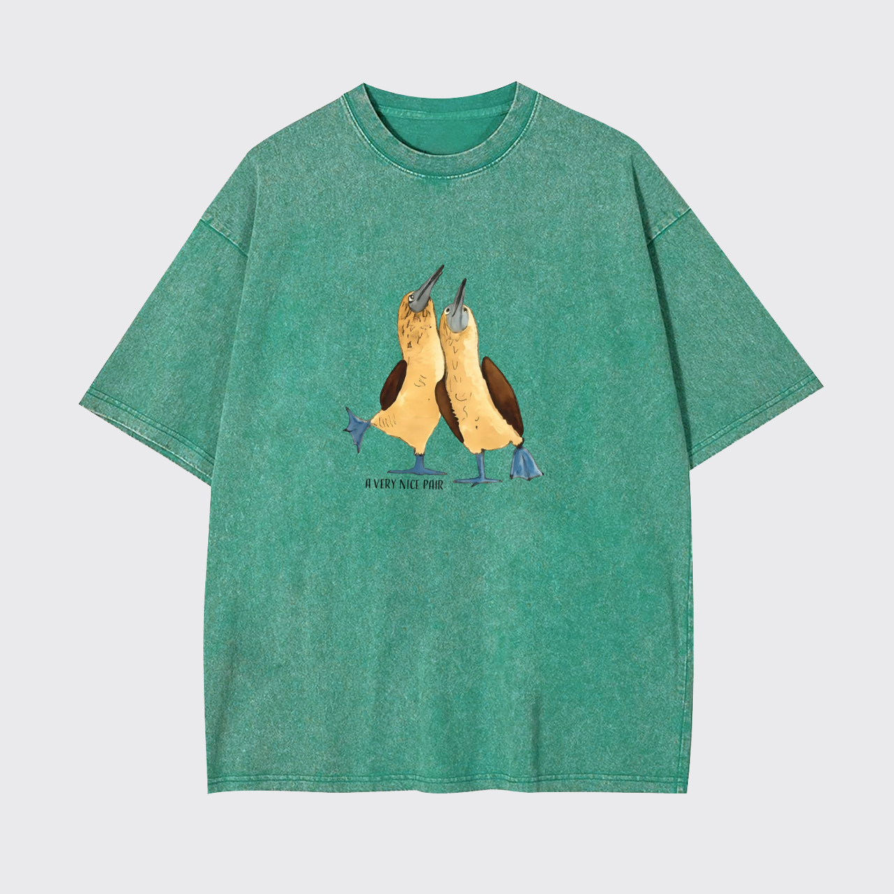 Blue Footed Booby Garment-dye Tees