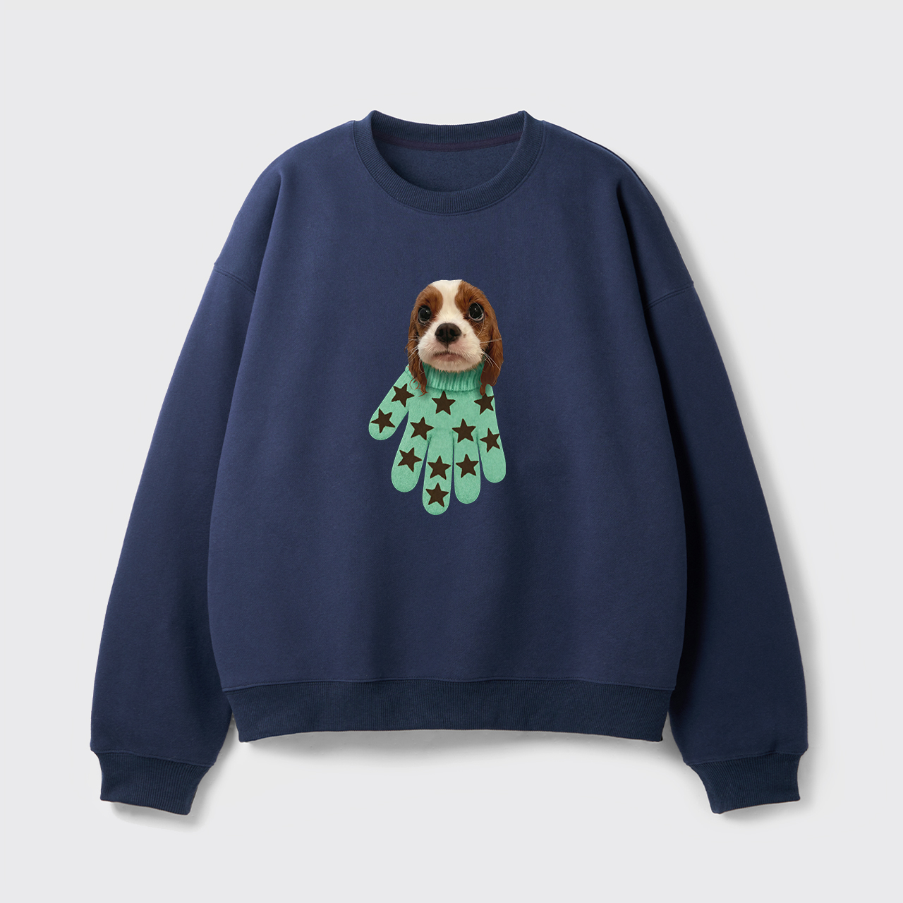 Personalized Pet in a Glove Fleece Sweatshirt