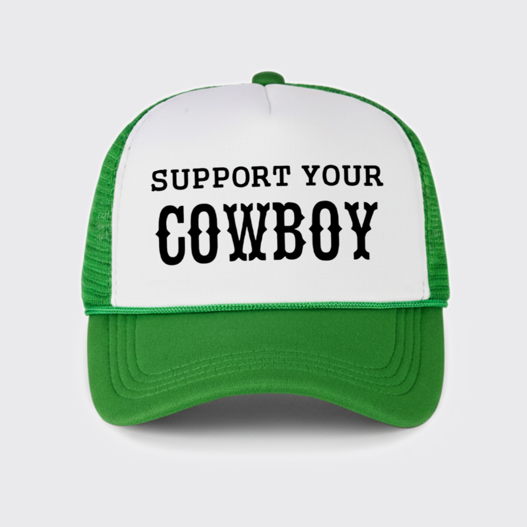 Support Your Cowboy Trucker Hat