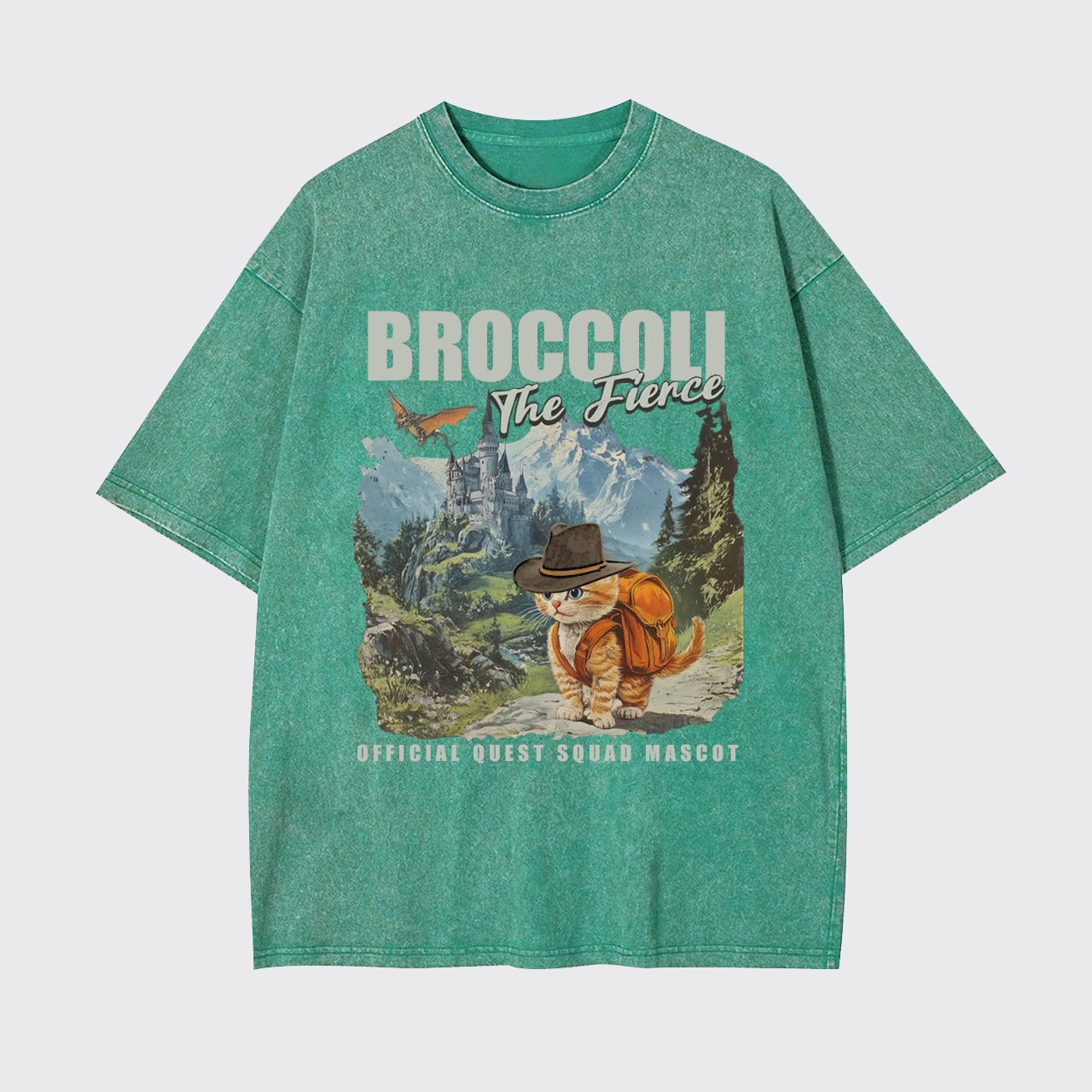 The Adventures of Cowboy Cat Garment-dye Tees