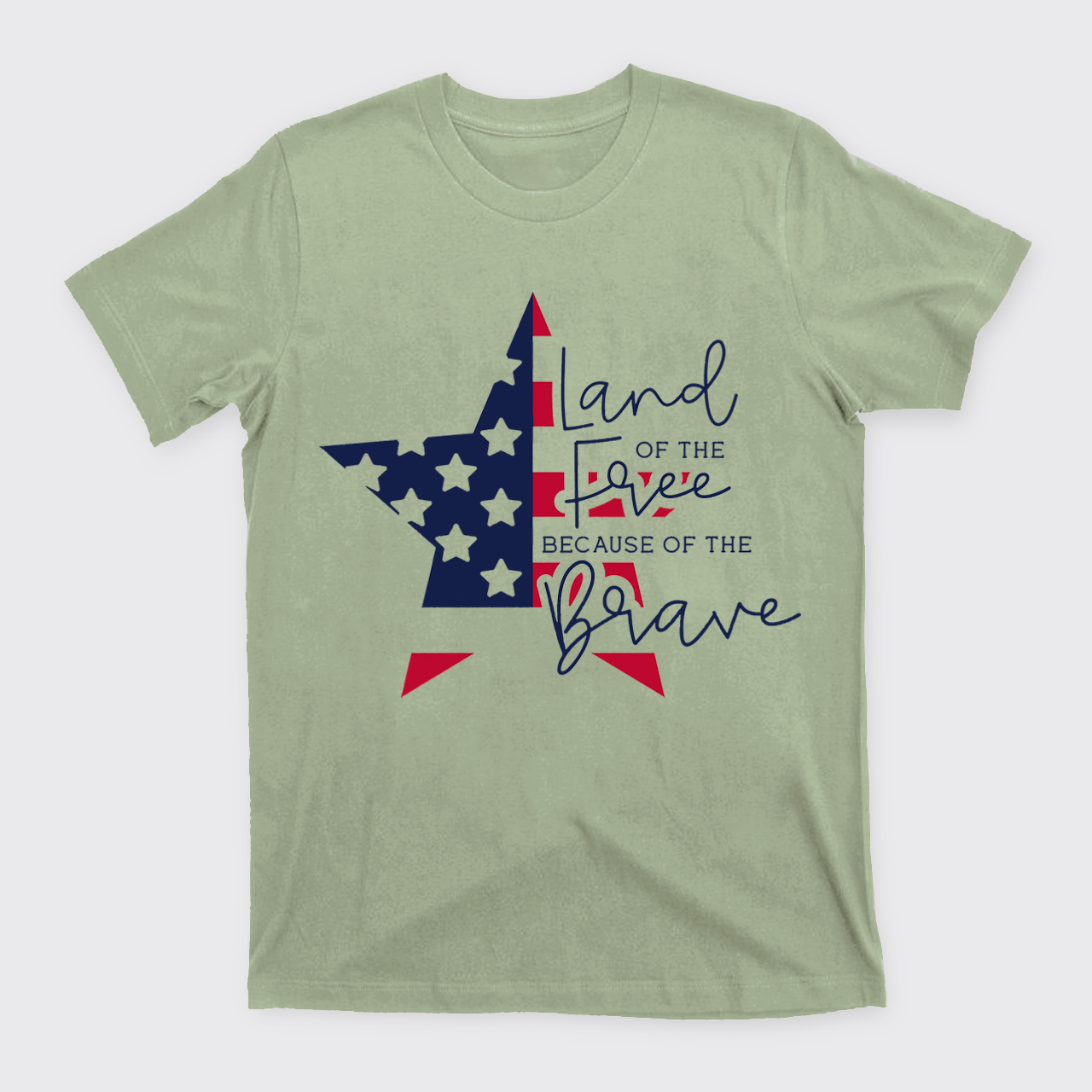 4th Of July-American Flag Star T-Shirts