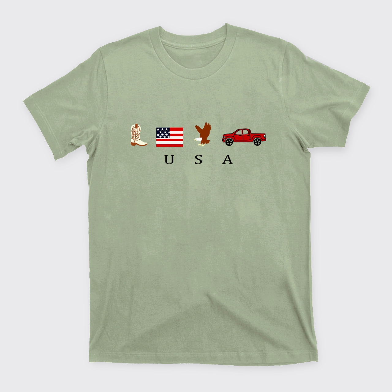 4th Of July-USA Icons T-Shirts