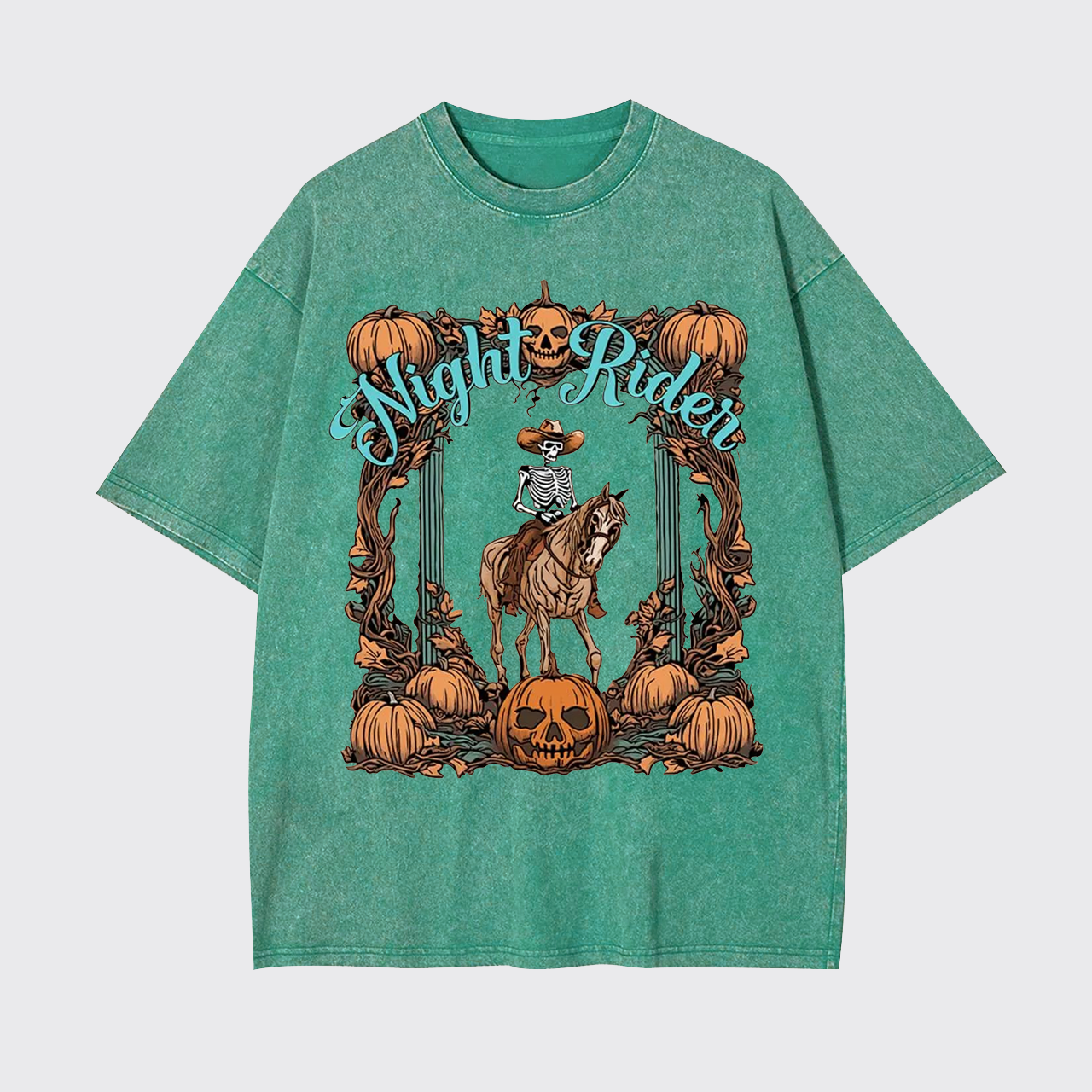 Halloween Night Rider Garment-dye Tees