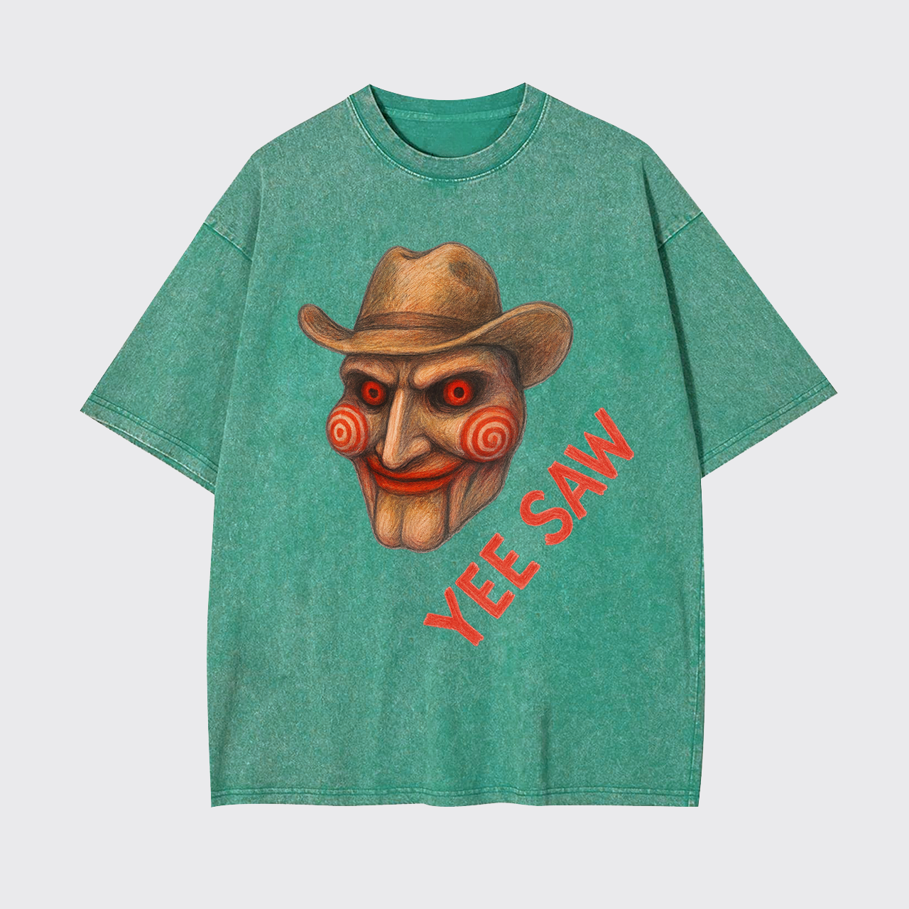 Halloween Cowgirl Movie Garment-dye Tees