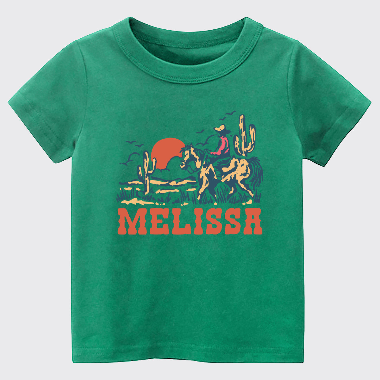 Personalized Cowgirl Kids T-shirt