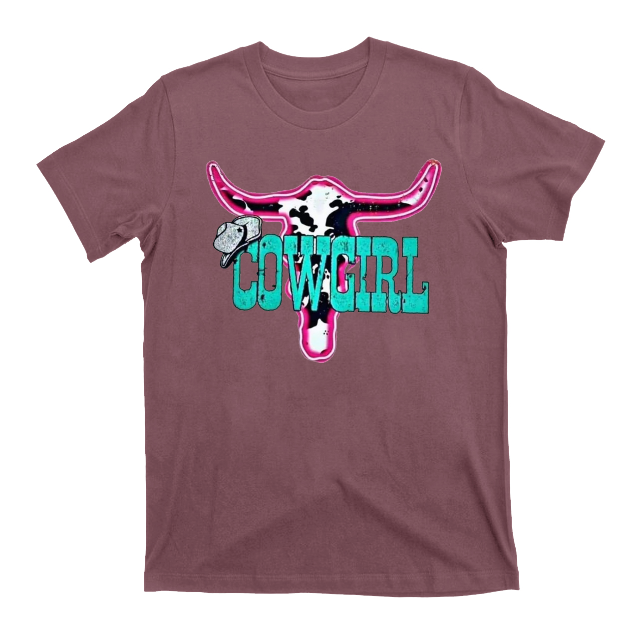 Barbie Pink Cow Skull Cowgirl T-Shirts