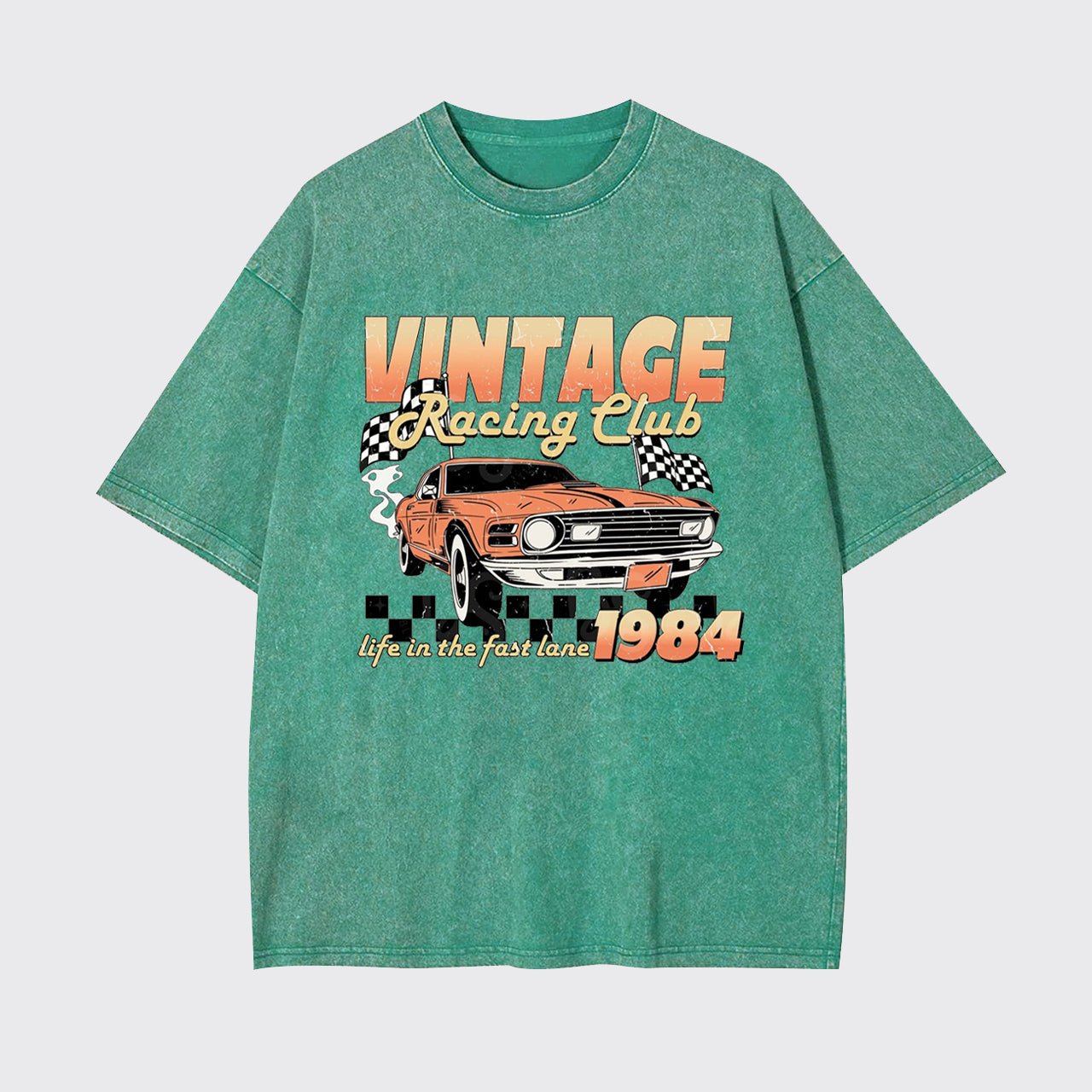 1984 Retro Racing Club Garment-dye Tees