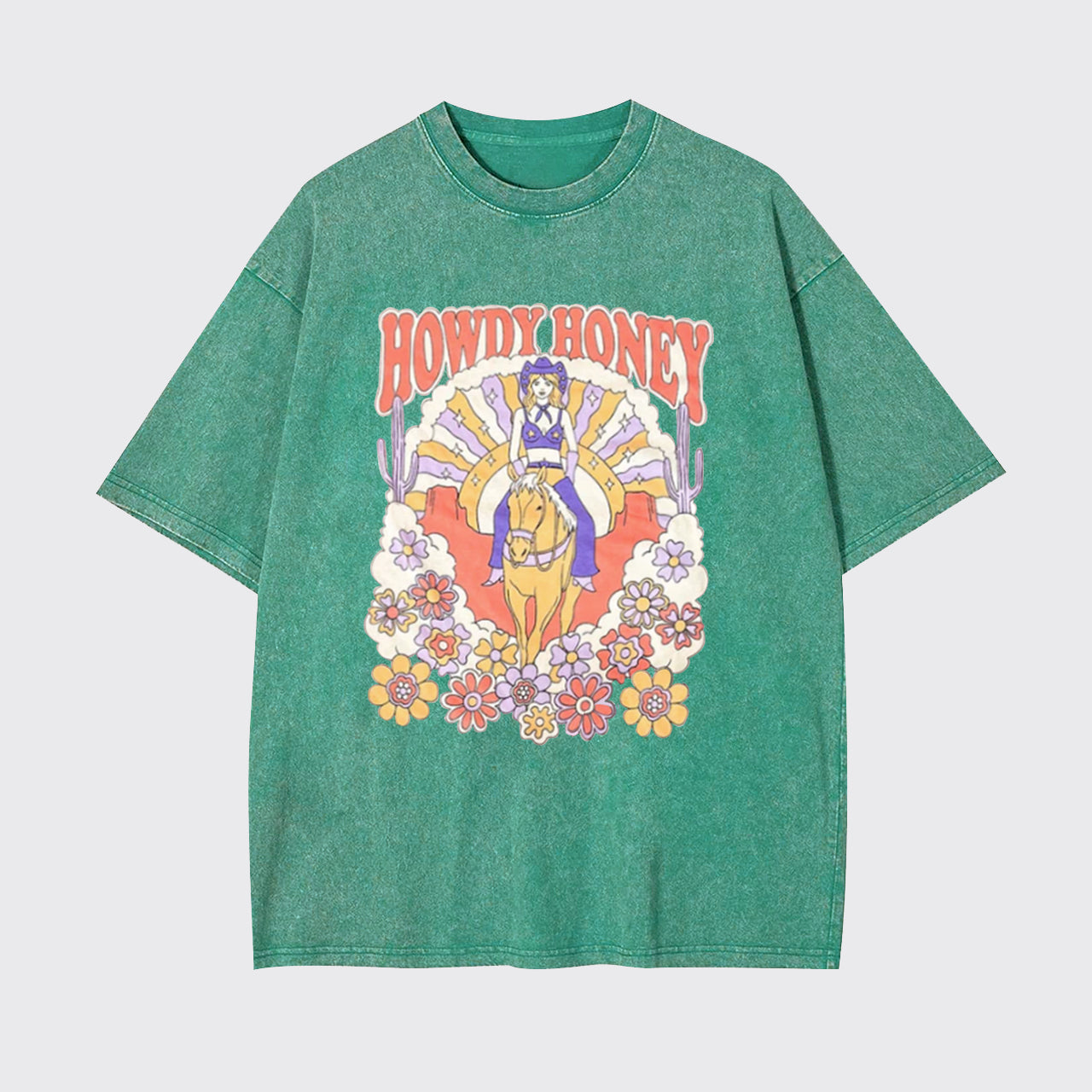 Retro Howdy Honey Garment-dye Tees