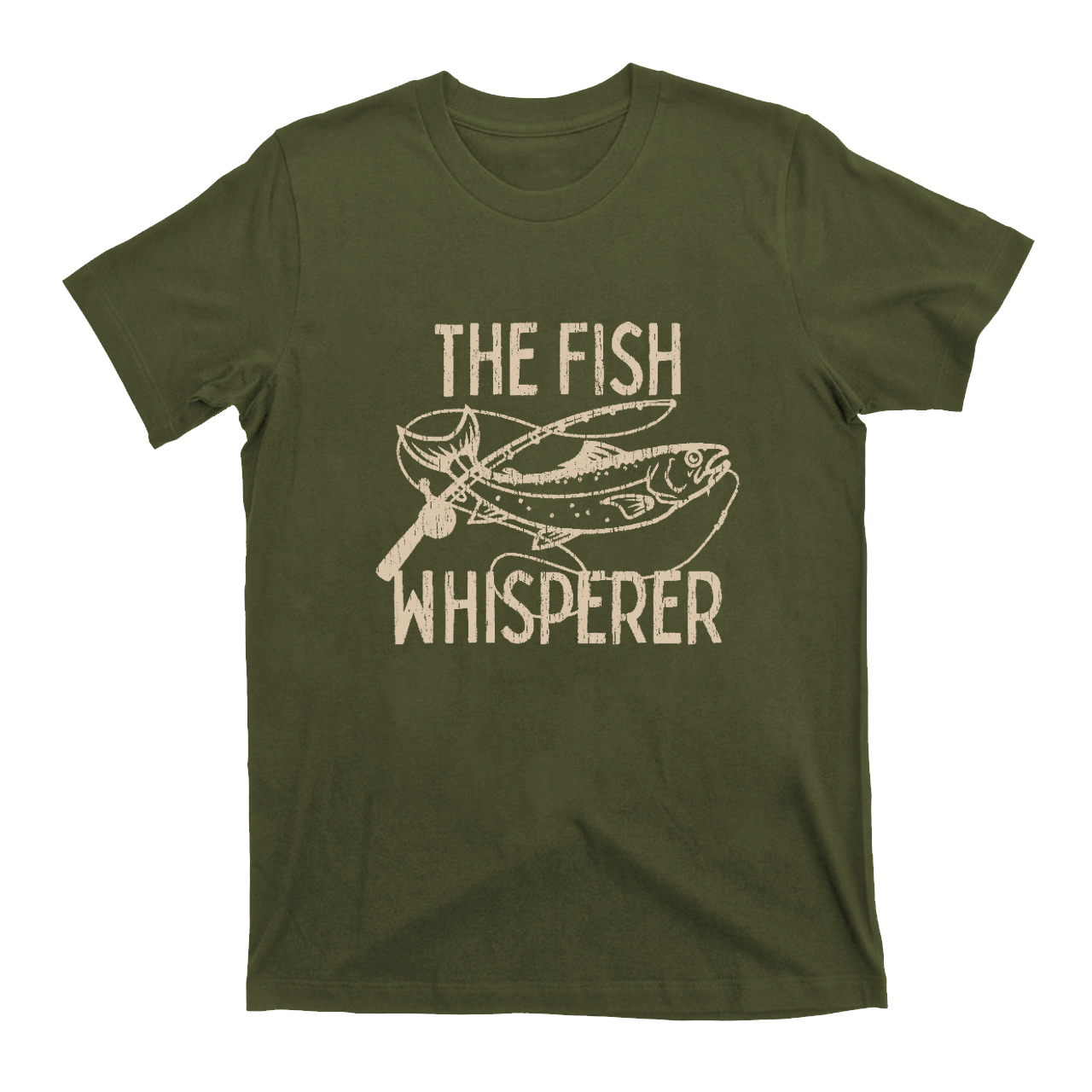 The Fish Whisperer Funny Fishing T-Shirts