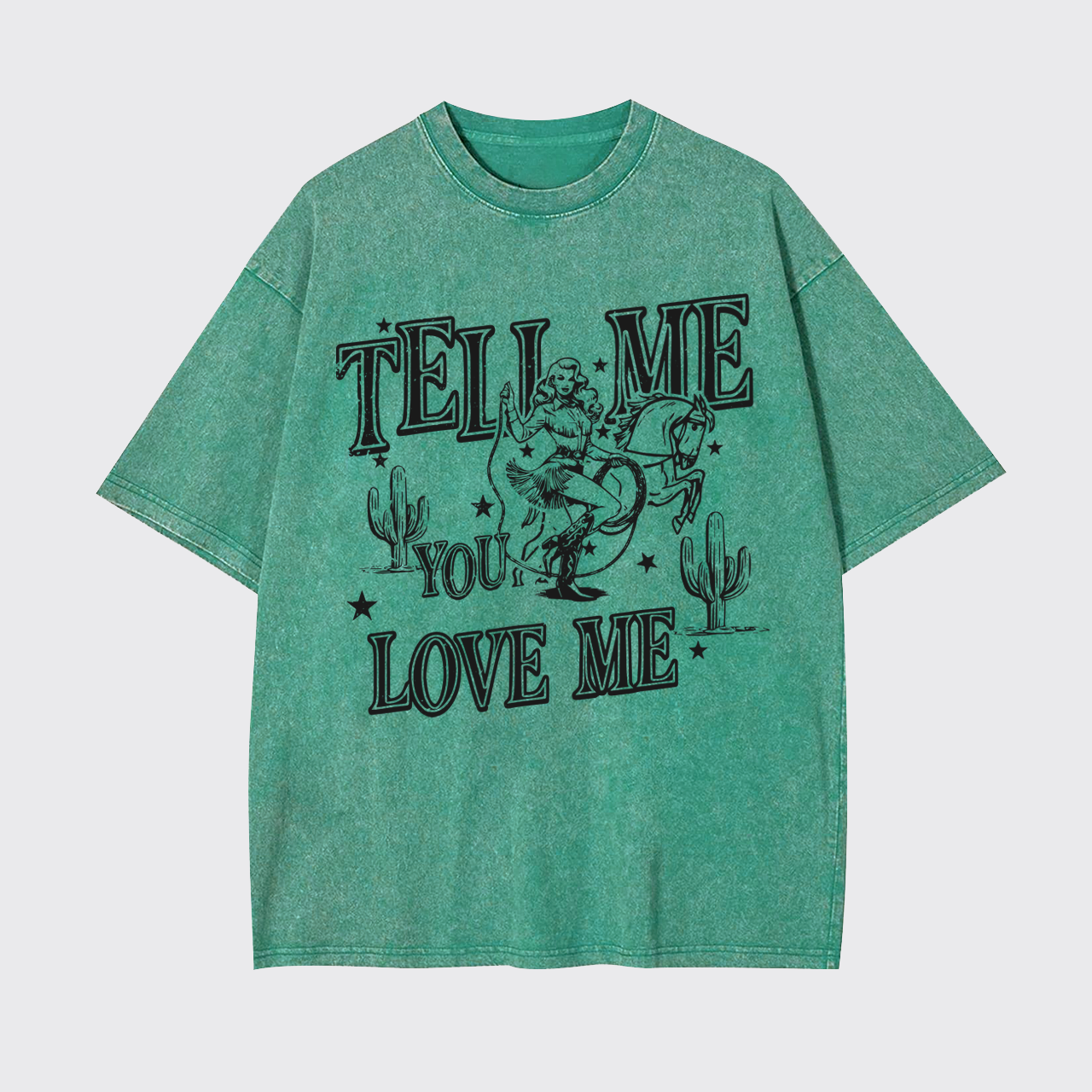 Western Country Concert Garment-dye Tees