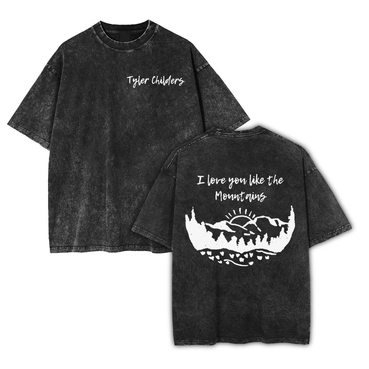 Tyler Childers Like The Mountains Garment-dye Tees