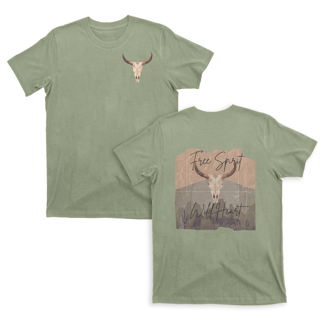 Free Wild Heart T-Shirts