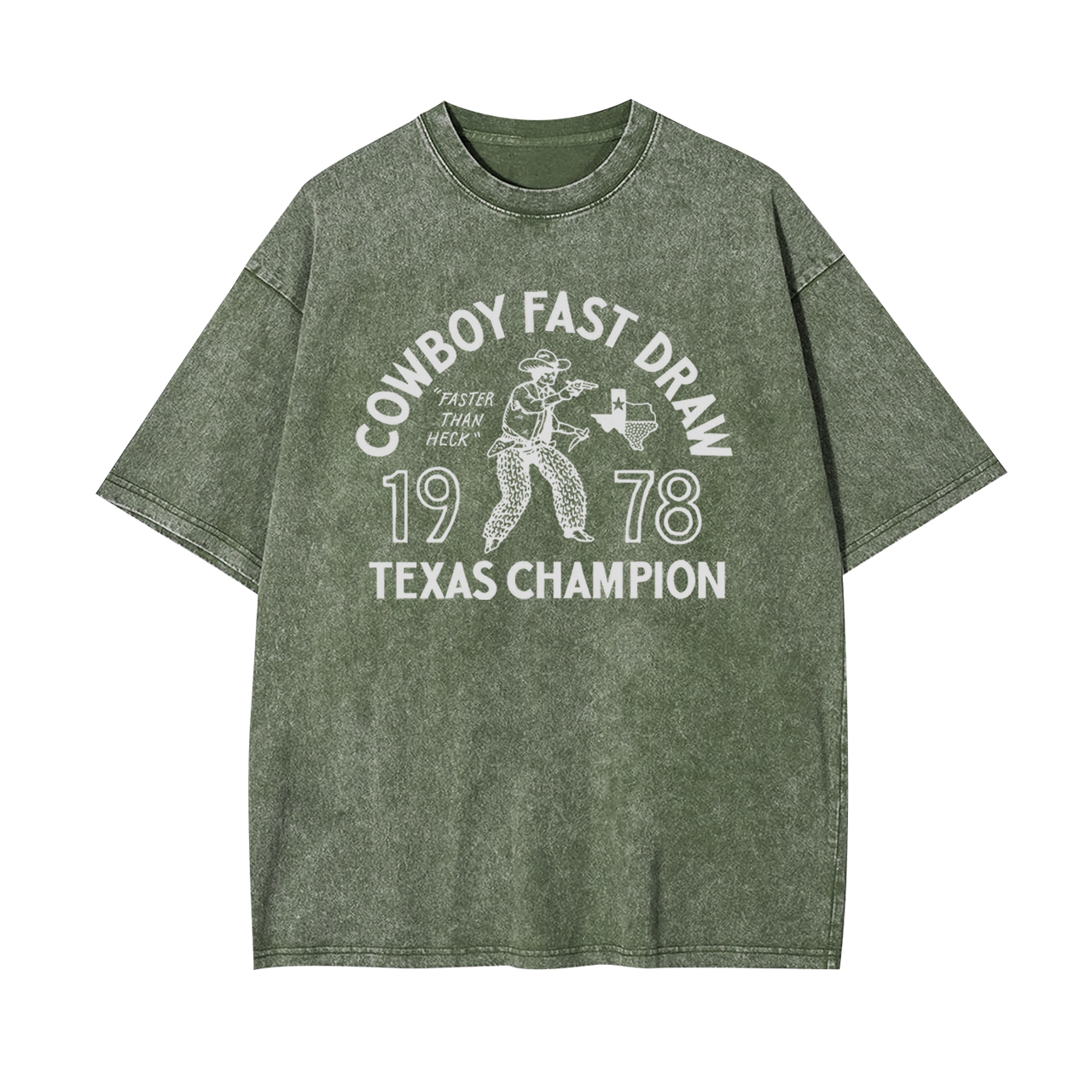 Cowboy Fast Draw Garment-dye Tees