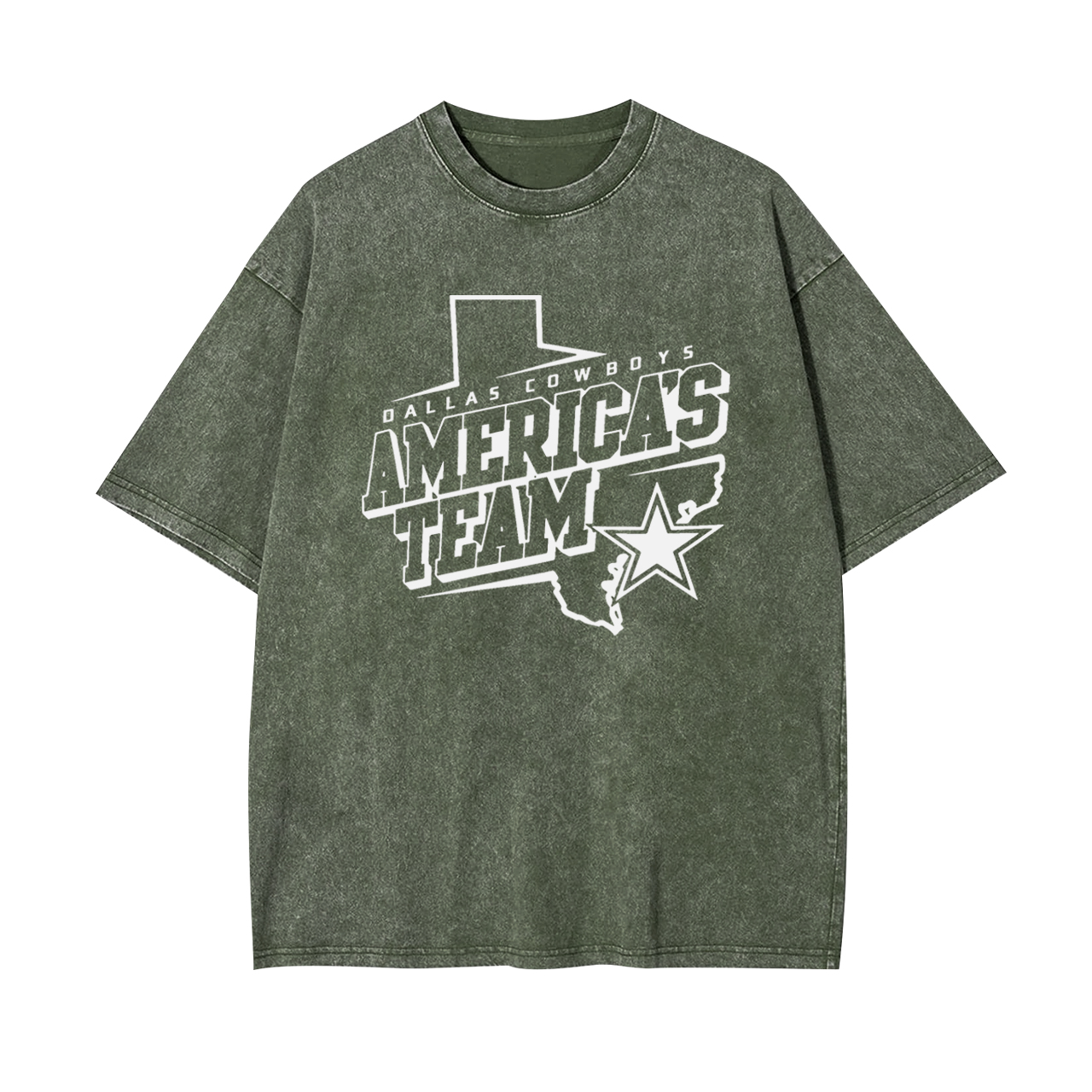 Dallas Cowboys America��s Team Garment-dye Tees