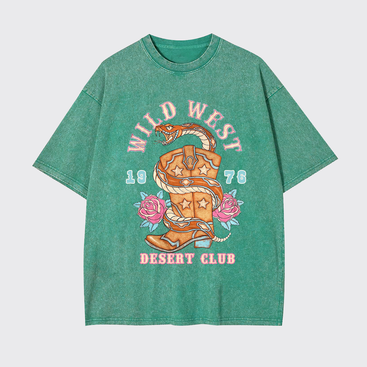 Wild West Desert Club Garment-dye Tees