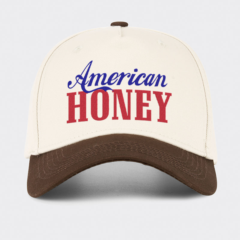 American Honey Embroidered Baseball Cap