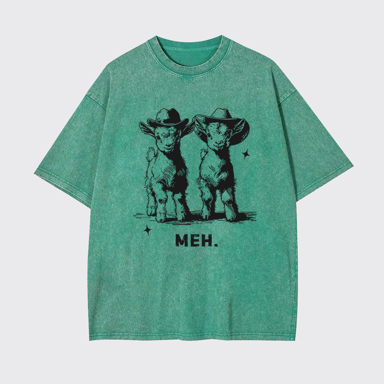 Funny Lamb, Meh Garment-dye Tees