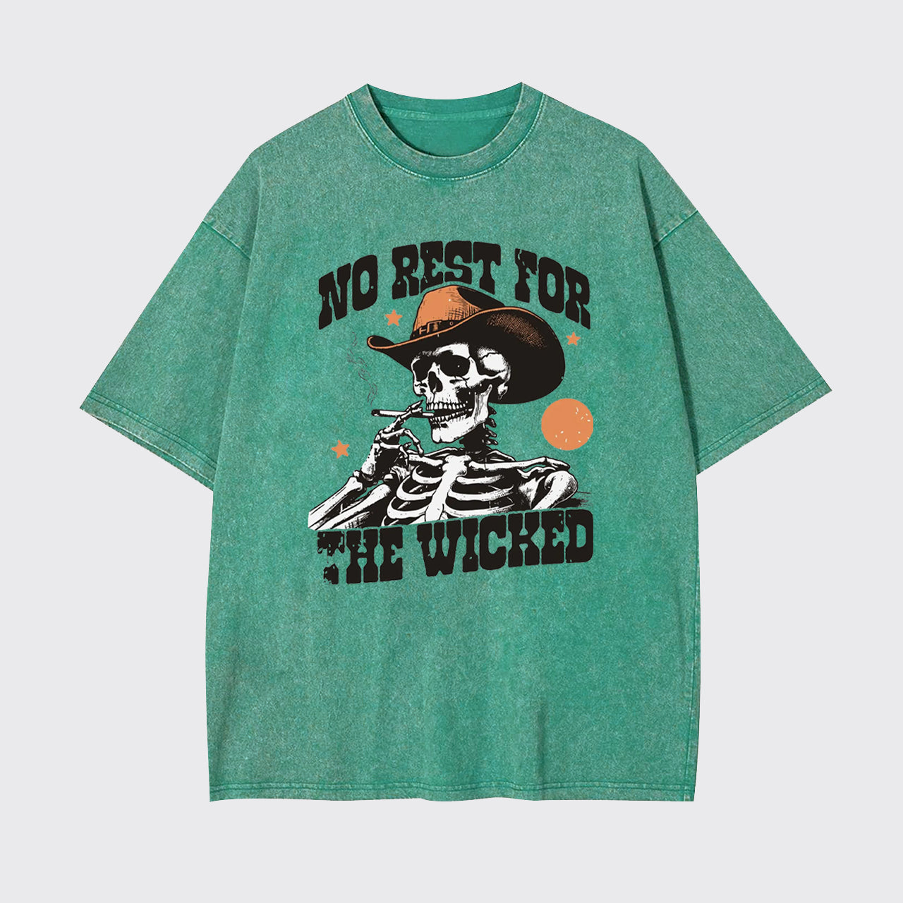 No Rest For The Wicked Garment-dye Tees