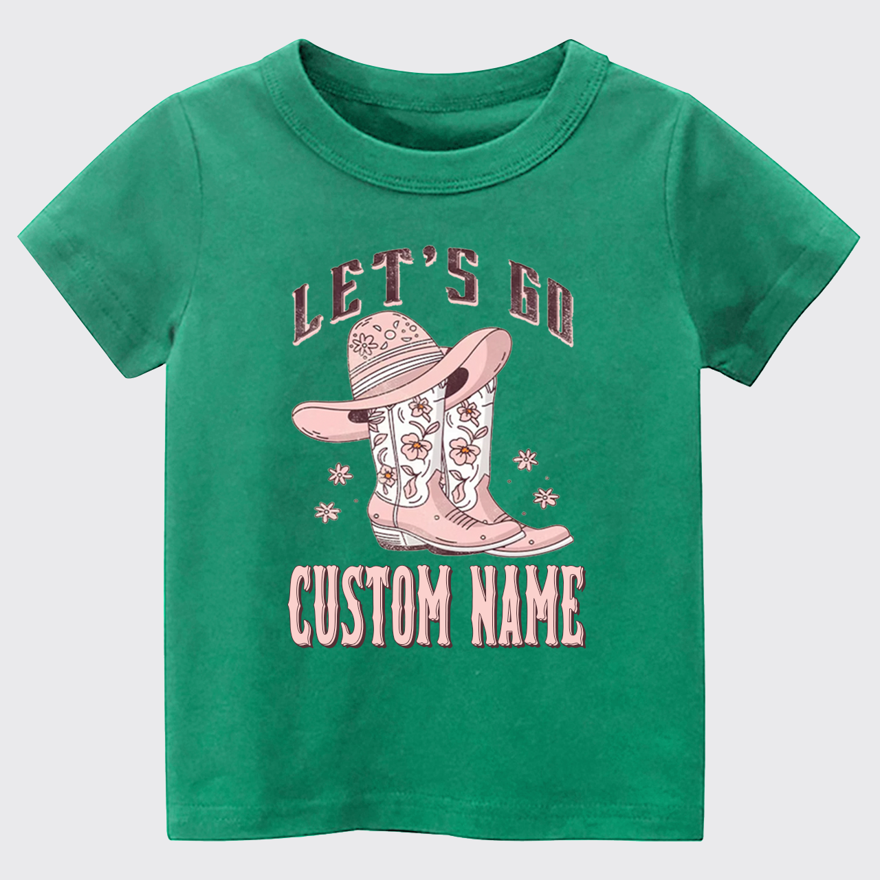 Personalized Let's Go Kids T-shirt