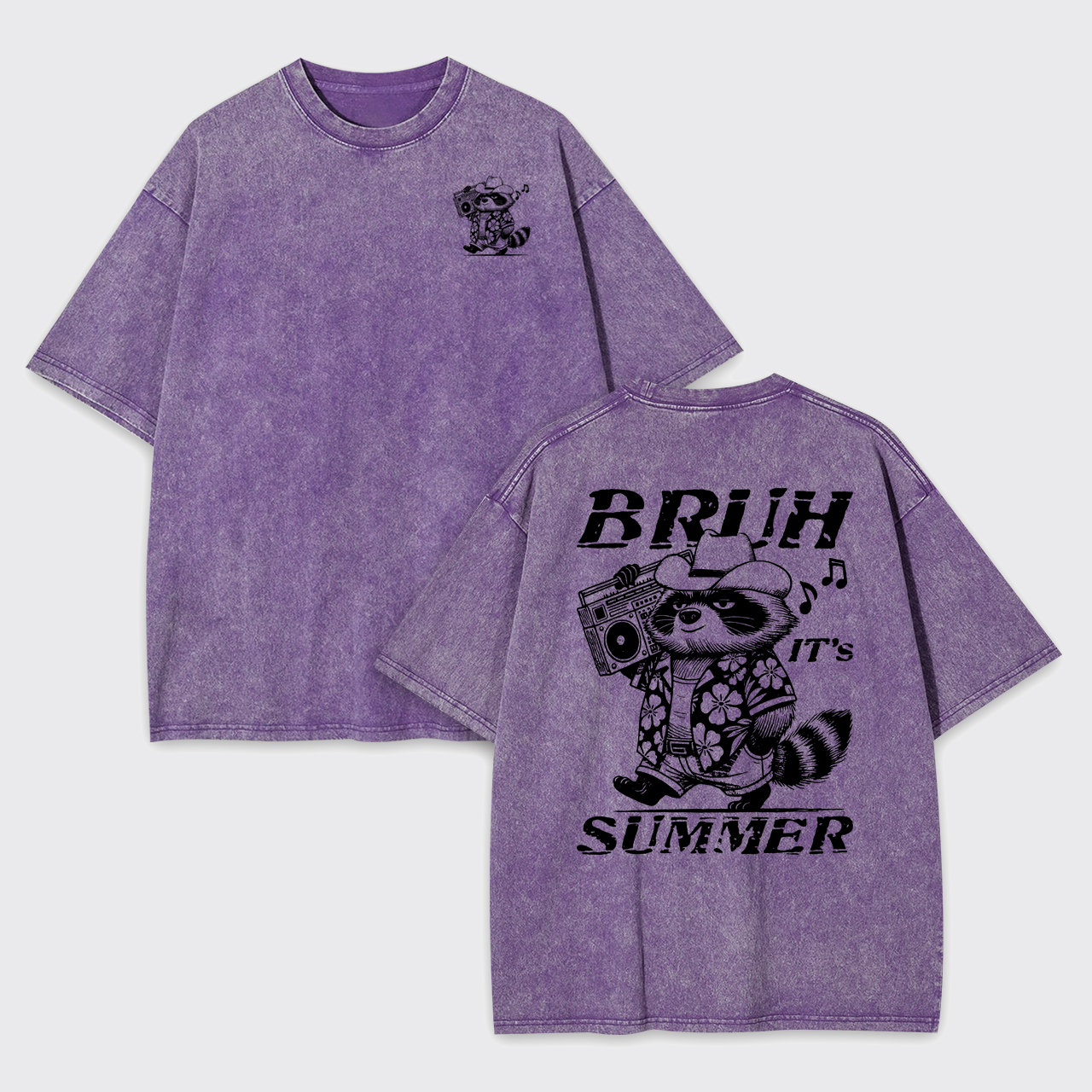 Bruh It's Summer Garment-dye Tees