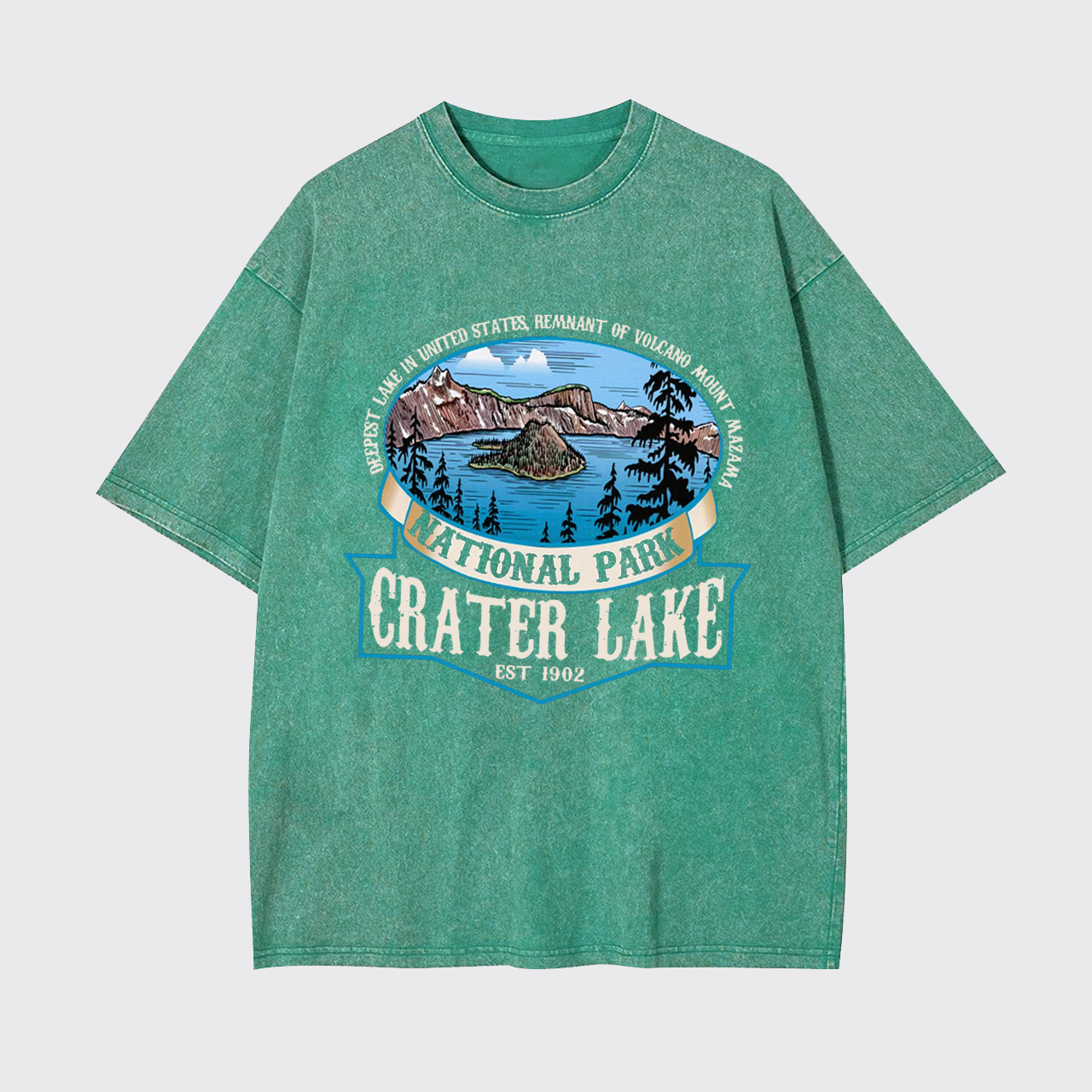 Crater Lake National Park Garment-dye Tees