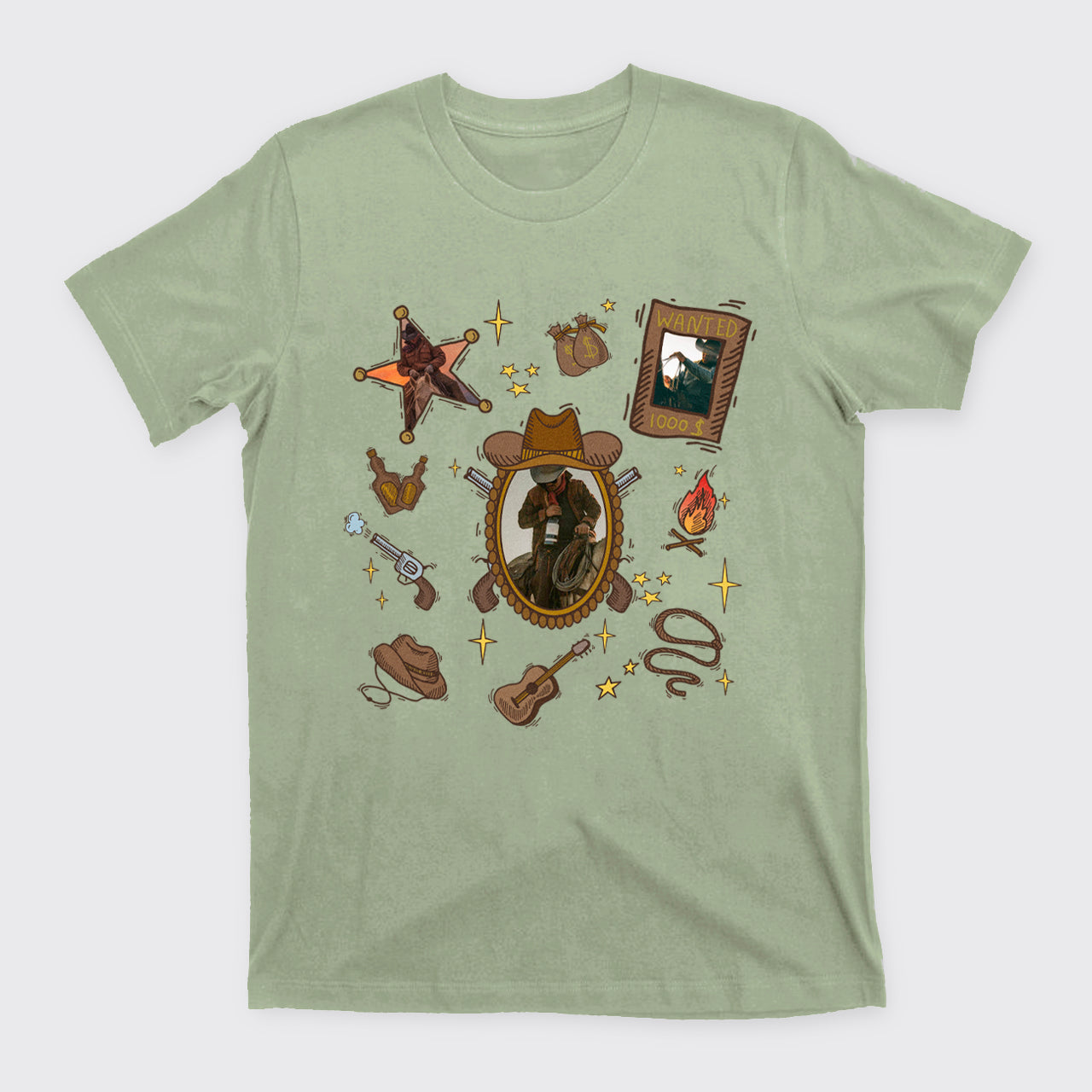 Custom Photo Birthday Gifts T-Shirts