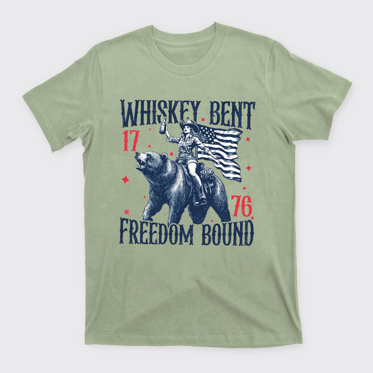 Independence Day-Whiskey Bent 1776 T-Shirts