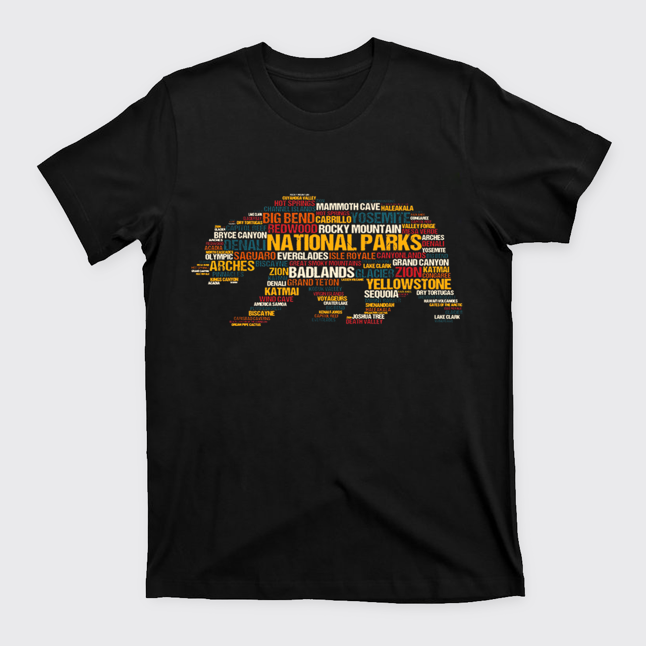 Wildlife Hiking Camping T-Shirts