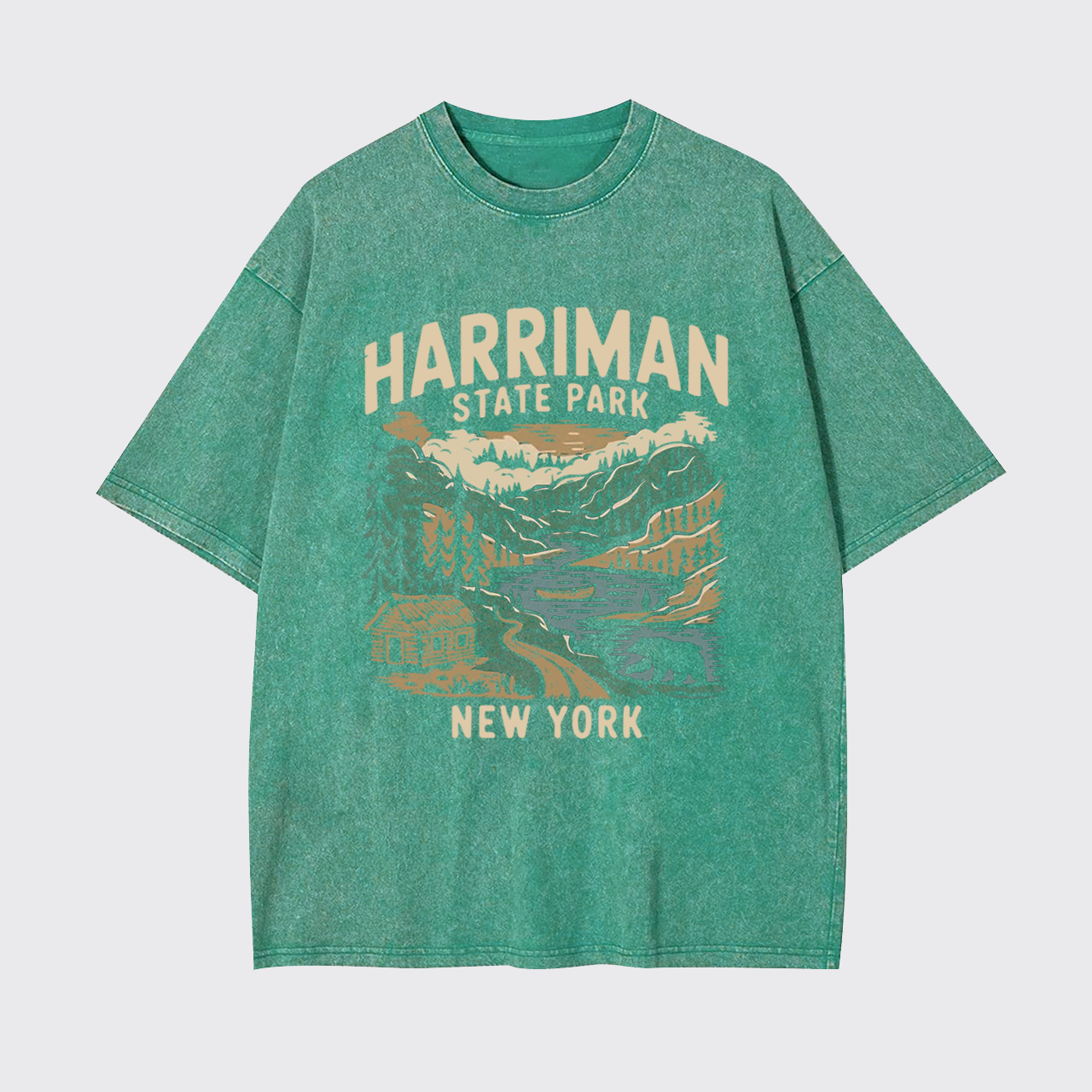 New York Hiking Garment-dye Tees