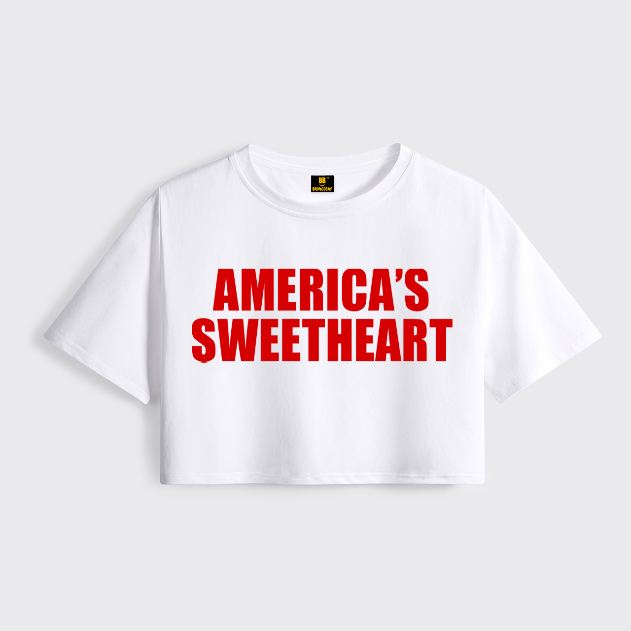 America's Sweetheart Cropped Boxy Tee