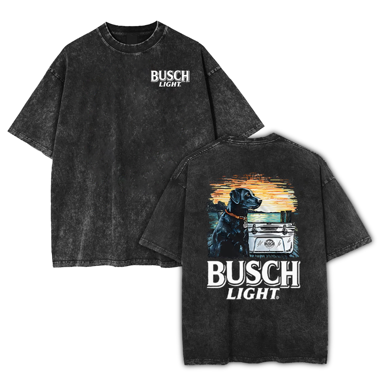 Busch Light Best Friend Garment-dye Tees
