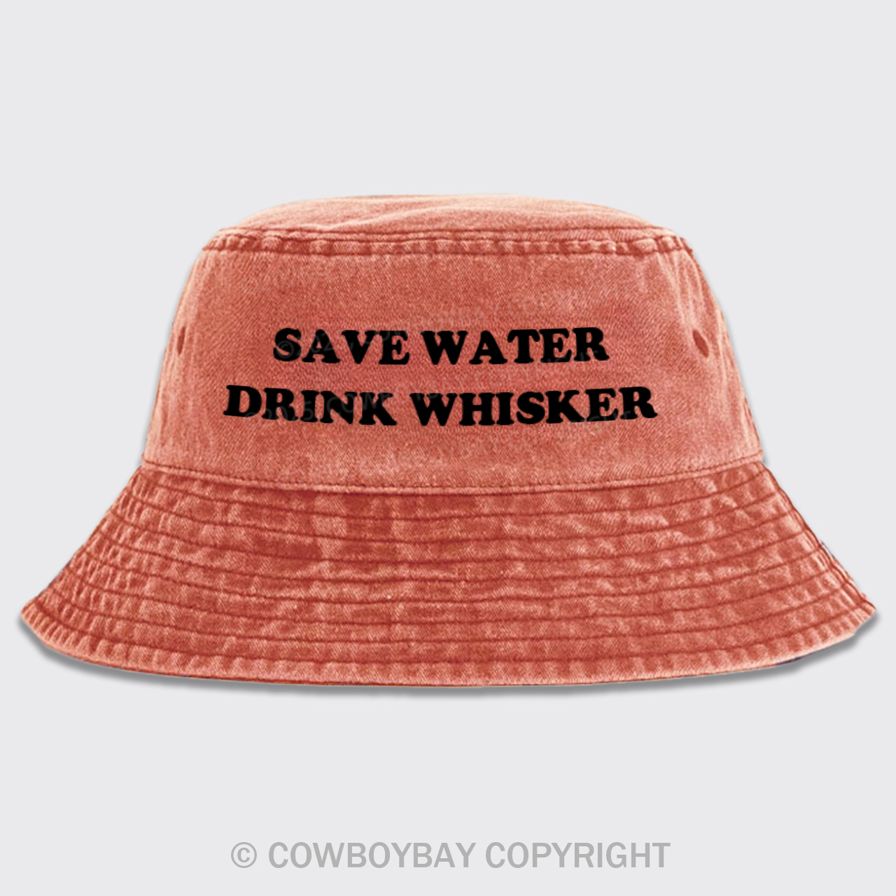 Save Water Drink Whiskey Bucket Hat