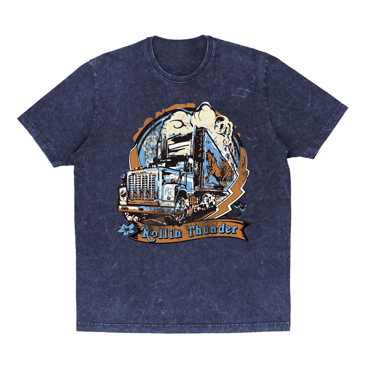 Rollin Thunder Garment-dye Tees