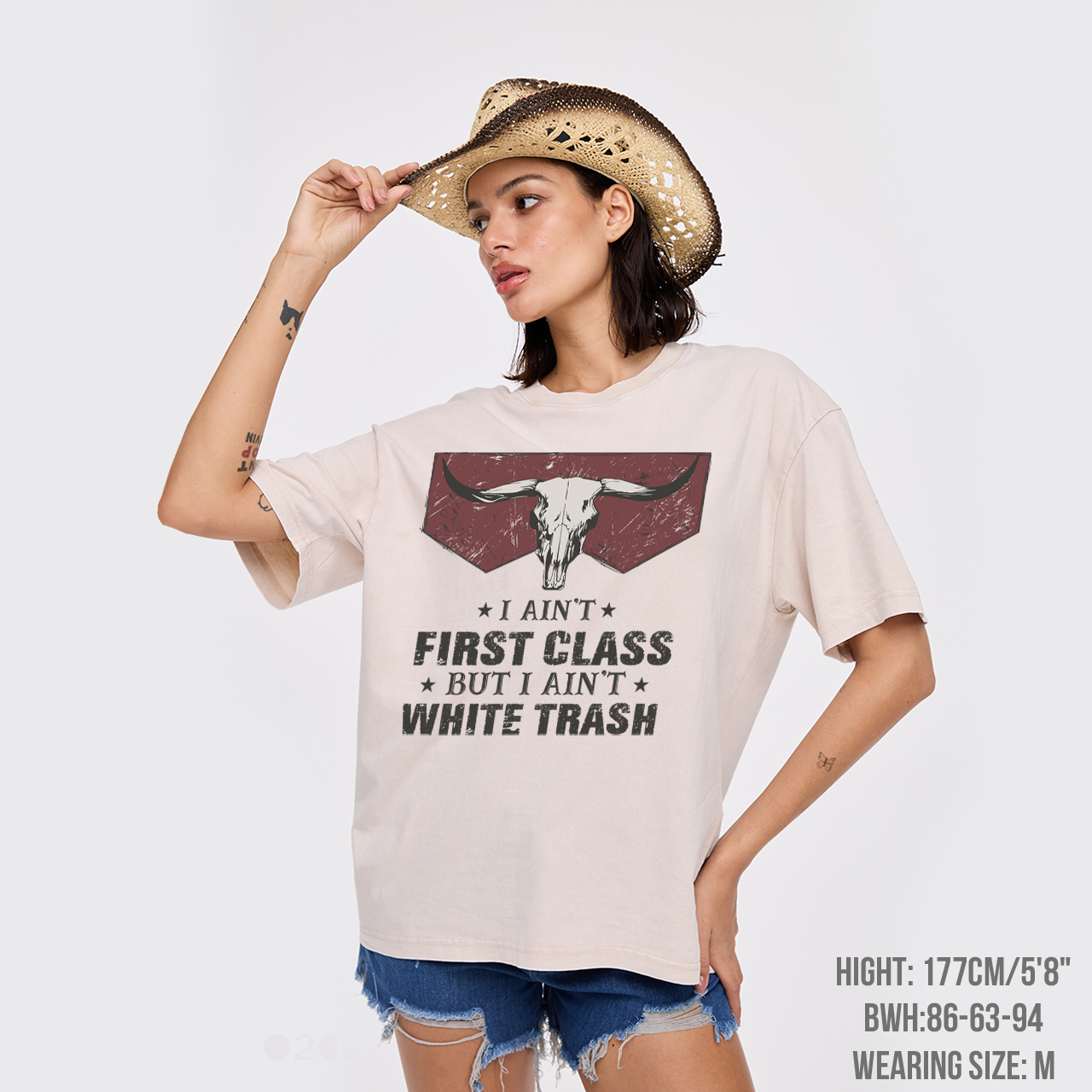 Ain't First Class Garment-dye Tees