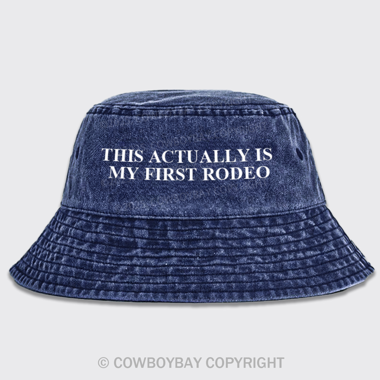 This Actually Is My First Rodeo Bucket Hat