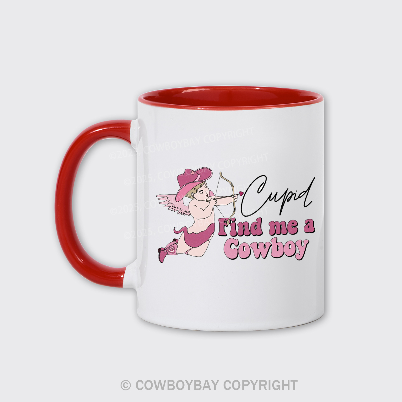 Cupid Find Me A Cowboy Mug