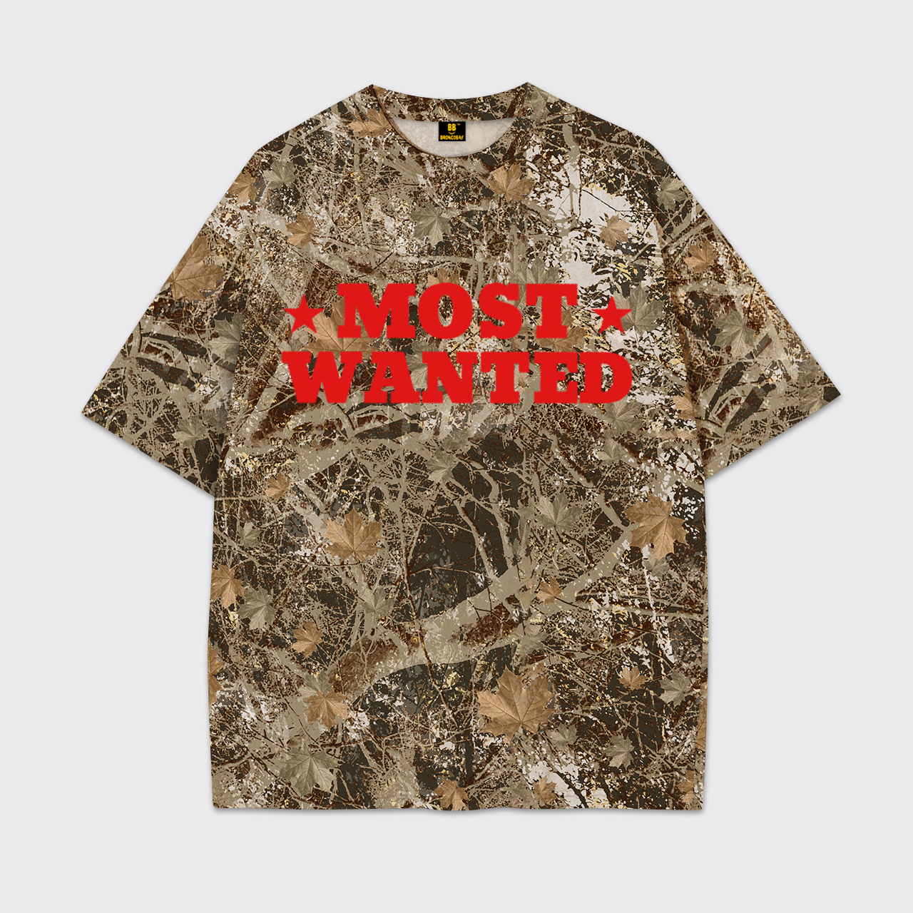 Most Wanted Cowboy Camo Print Tees