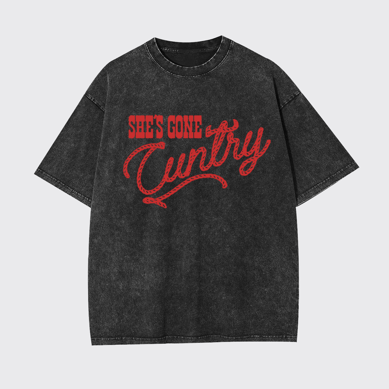 Country Music Cowgirl Garment-dye Tees