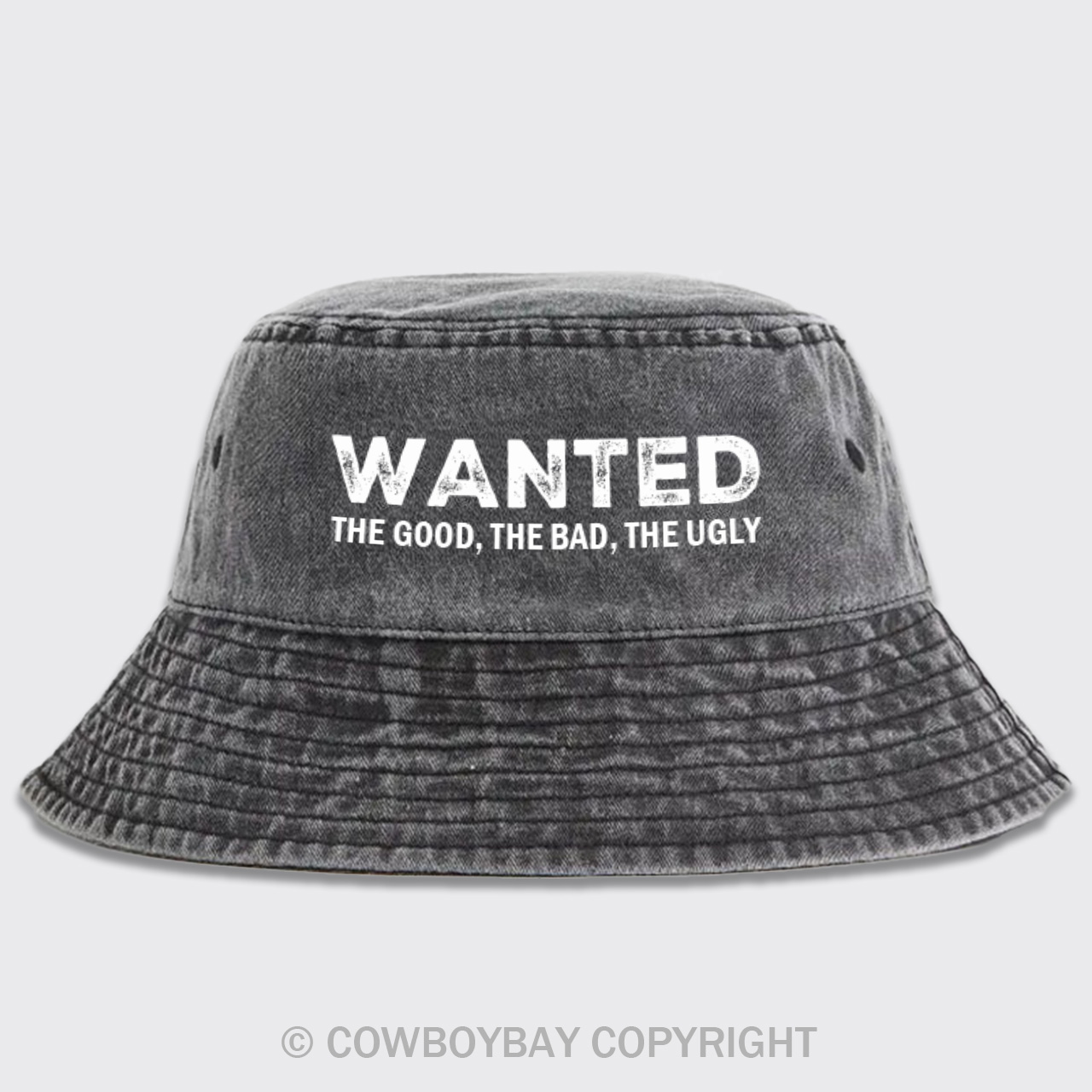Wanted The God,The Bad,The Ugly Bucket Hat