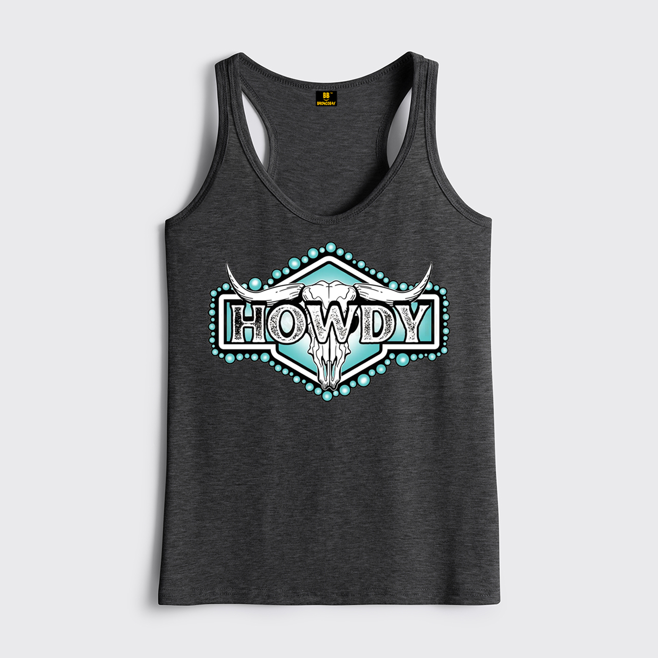 Howdy Western Skull Classic Tanks