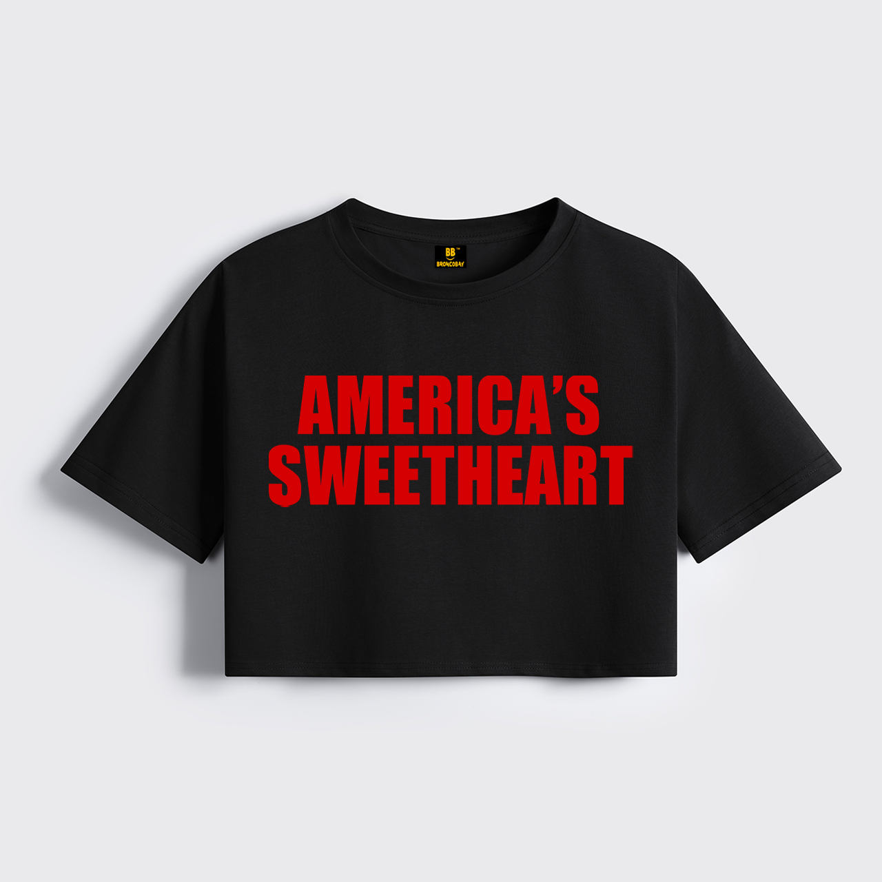 America's Sweetheart Cropped Boxy Tee